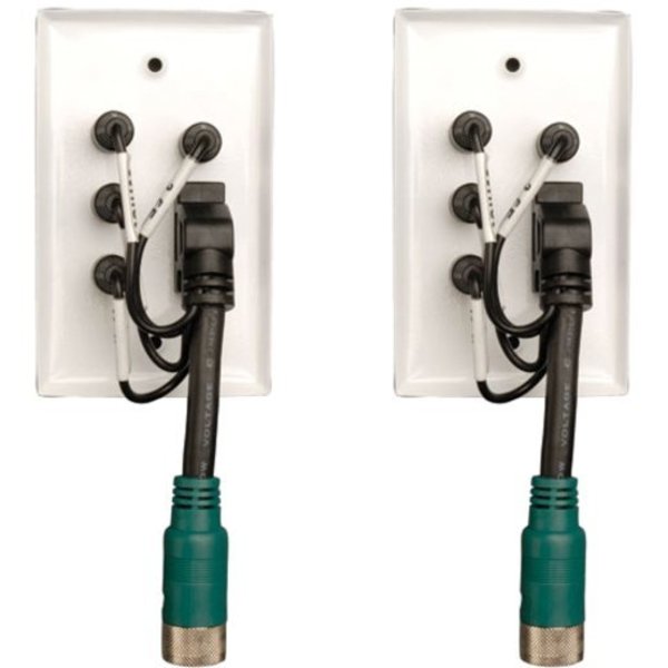 Easy Pull Connector, RCA, VGA, F/F, 3.5mm