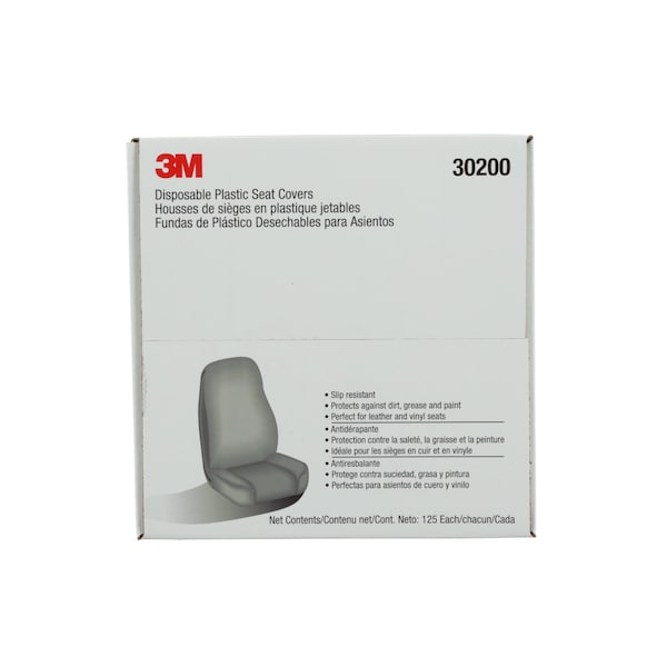 Disposable Plastic Seat Covers, 30200, 1