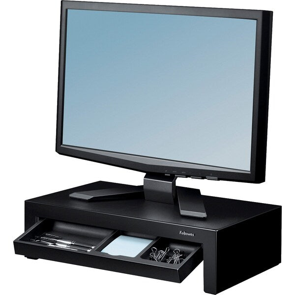 Monitor Riser, Black/Pearl