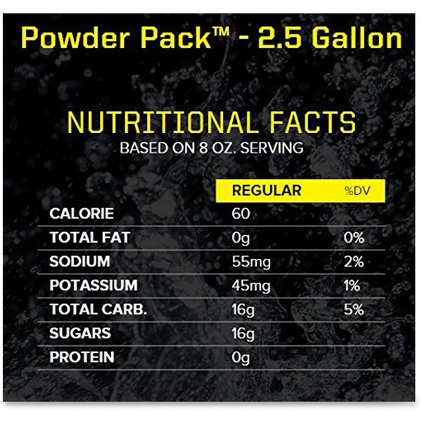 Sports Drink Mix Powder 23.83 oz., Orange