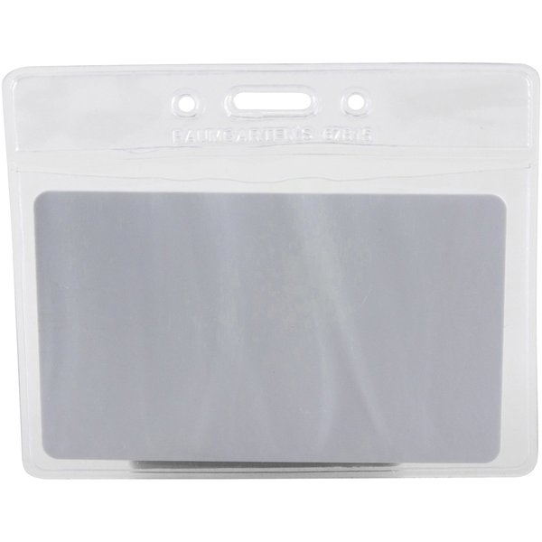 ID Badge Holder, Horizontal, PK50