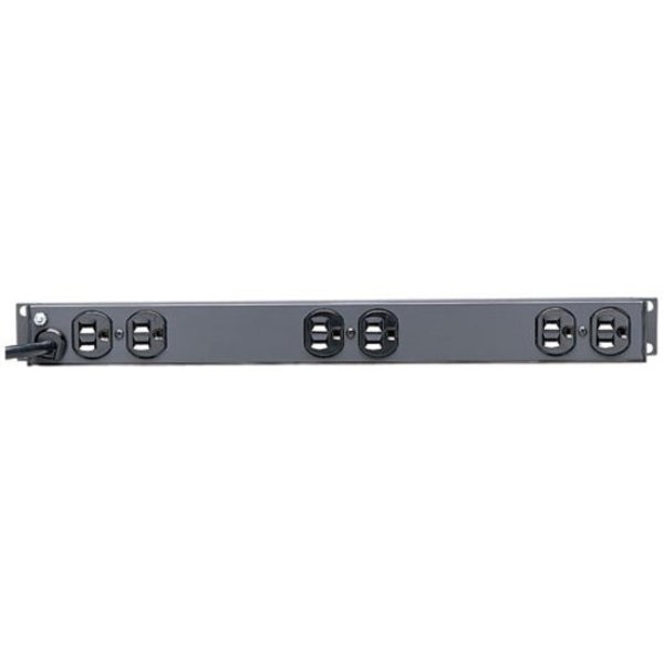PDU, 120V, 12 Outlet, 15 ft., Black