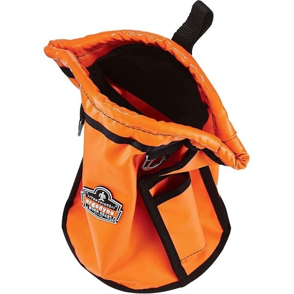 Topped Parts Pouch, Tarpaulin, Waterproof Tarpaulin, Orange, 12