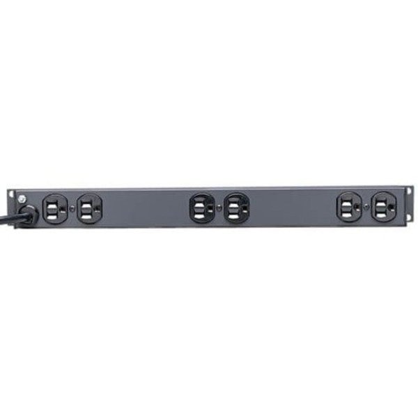 PDU, 120V, 12 Outlet, 15 ft., Black