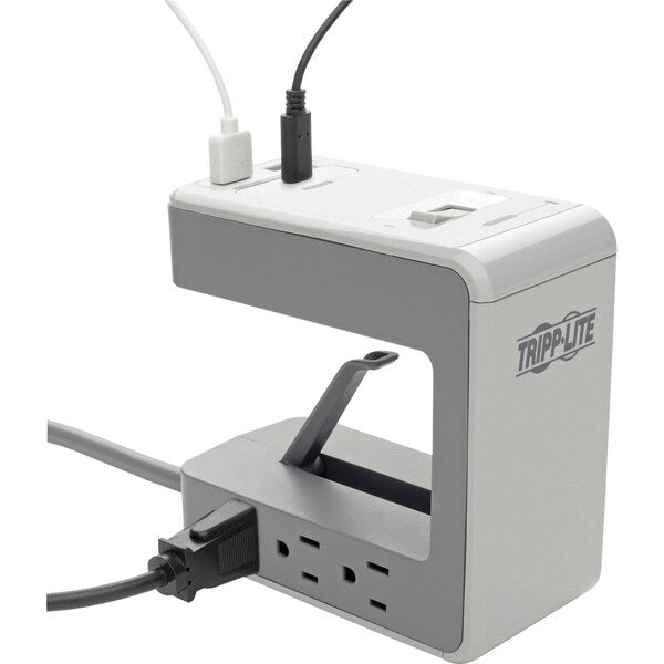Surge Protector Outlet Strip, 15.0A, Black