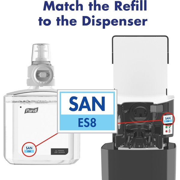 Touch-Free Hand Sanitizer Dispenser 1200mL - Graphite