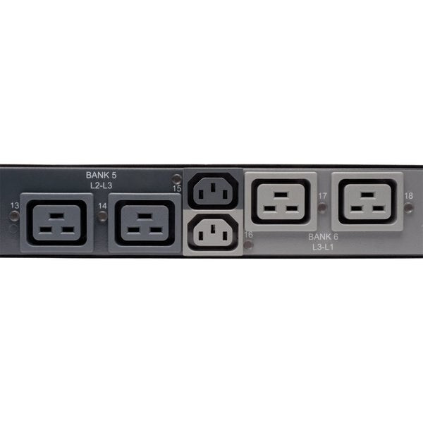 PDU, 3-Ph, Switched, 16.2kW, 6 C13, 12 C19, 0U