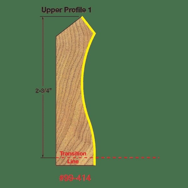 Wide Crown Molding System, 1-5/16