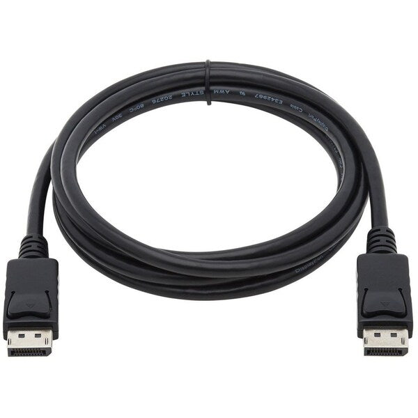 DisplayPort Cable, Latches, 4Kx2K, M/M, 6ft
