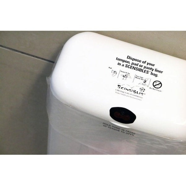 No-Touch Combination Waste Receptacle