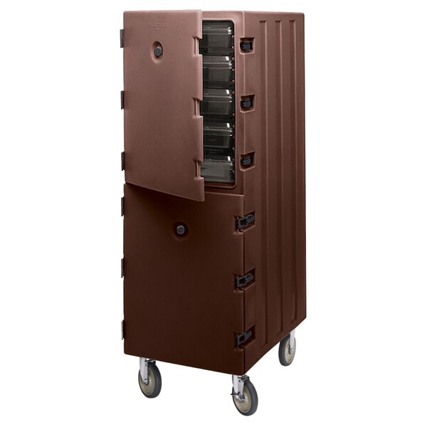 Food Transport Cart, Dark Brown