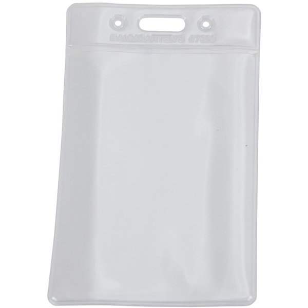 ID Badge Holder, Vertical, PK50