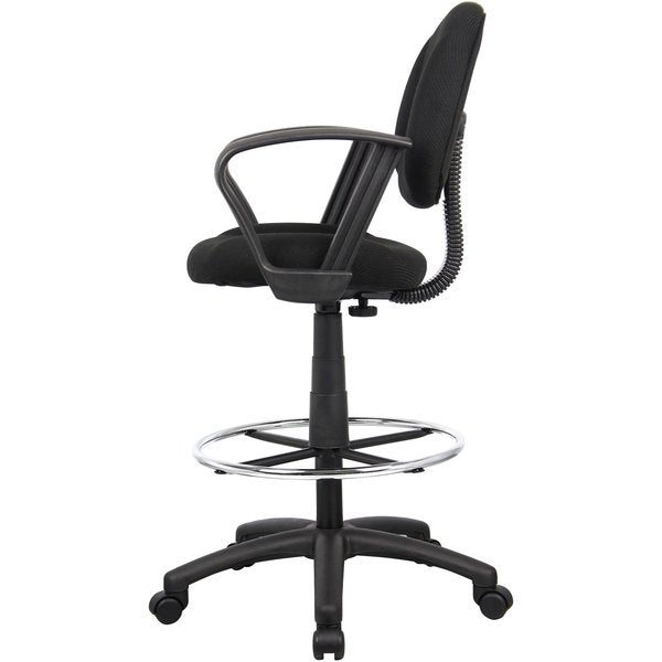 Drafting Stool W/Footring And Loop Arms