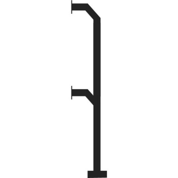 Dual Head Gooseneck Pedestal, 84