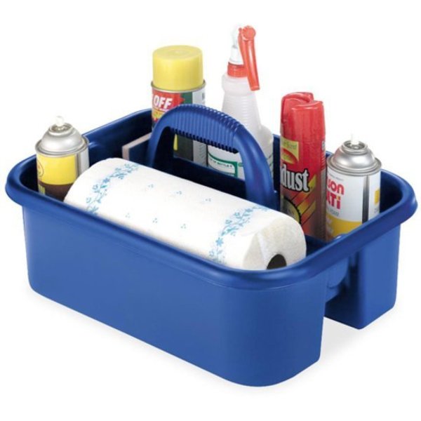 Tote Caddy 13-7/8 x 18-3/8 x 9, Blue, Blue, 9