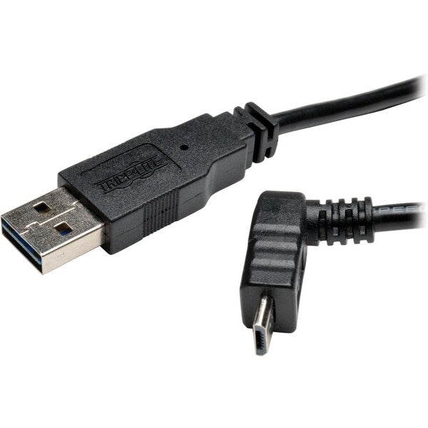 USB Reversible 2.0 Cable, UA, MicroB, 6ft