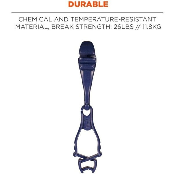 Glove Clip, Metal Detect, 3-51/64x6-1/2In