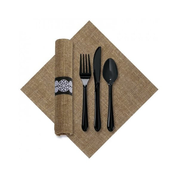 Dinner Napkin with Cutlery, PK50