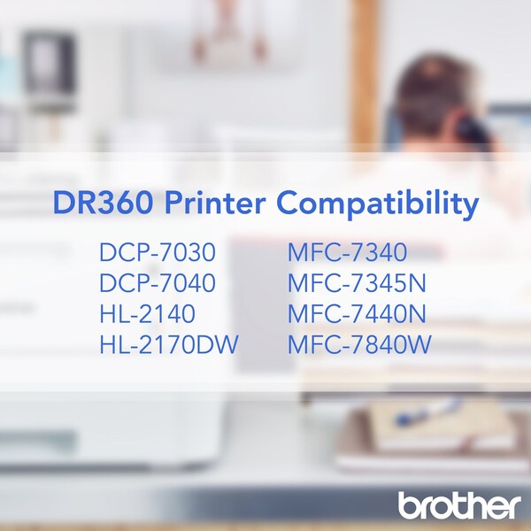 Toner For DR360, 12K Pages