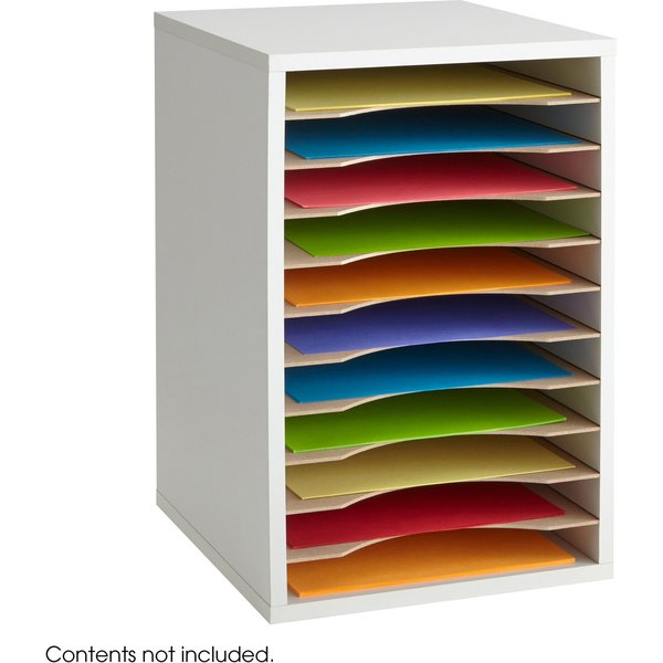 Vertical Desktop Sorter, Gray