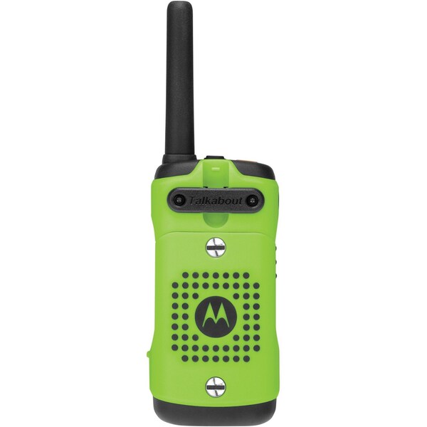 Two Way Radio, Green, NiMh or Alkaline, PK2