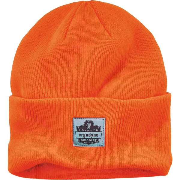 Knit Cap, Over The Head, Universal, Orange