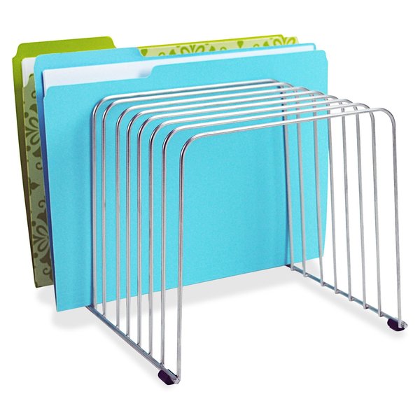 File Holder, Silver, Letter/Legal, 11 Comp