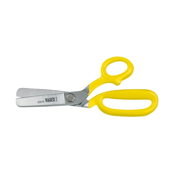 Single Serrated Blade Blunt Shear