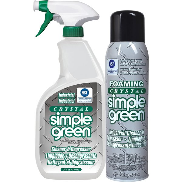 Foam 20 oz. Crystal Industrial Cleaner and Degreaser, Aerosol Can