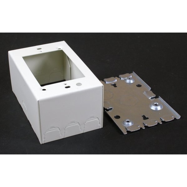 Shallow Device Box, Ivory, Steel, Boxes
