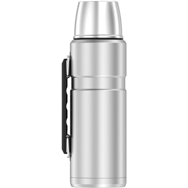 Stainless Steel Beverage Bottle, 40 oz., Matte Steel