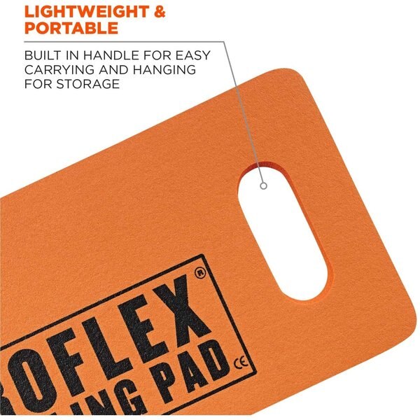 Kneeling Pad, 18 in. L x 8 in. W, Compact