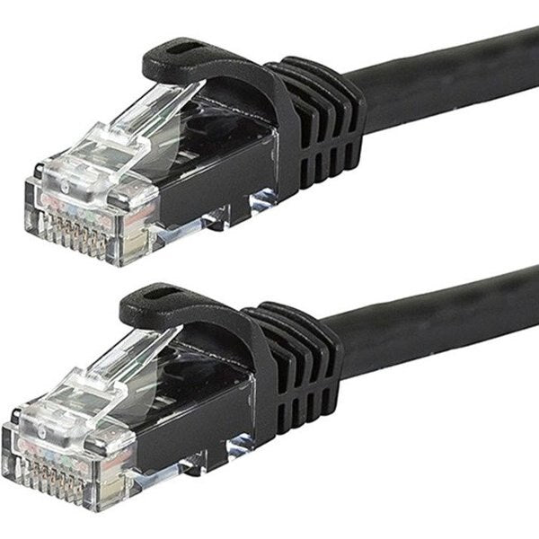 Ethernet Cable, Cat 6, Black, 100 ft.