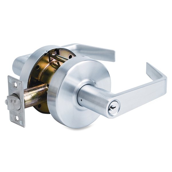Lever Lockset, Mechanical, SLC Angled