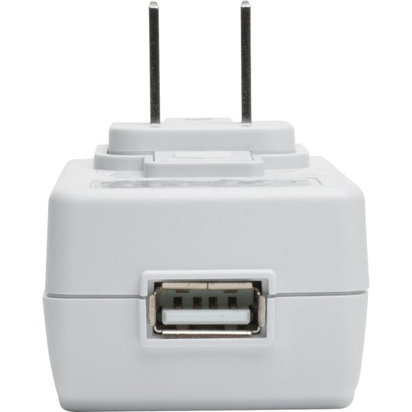 USB Wall Outlet Charger, White