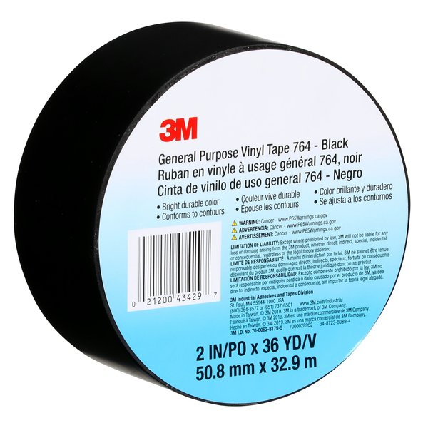 General Purpose Vinyl Tape 764, PK24