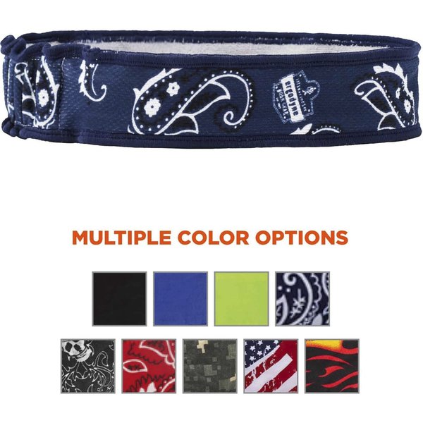 Headband, Blue, Terrycloth, One Size