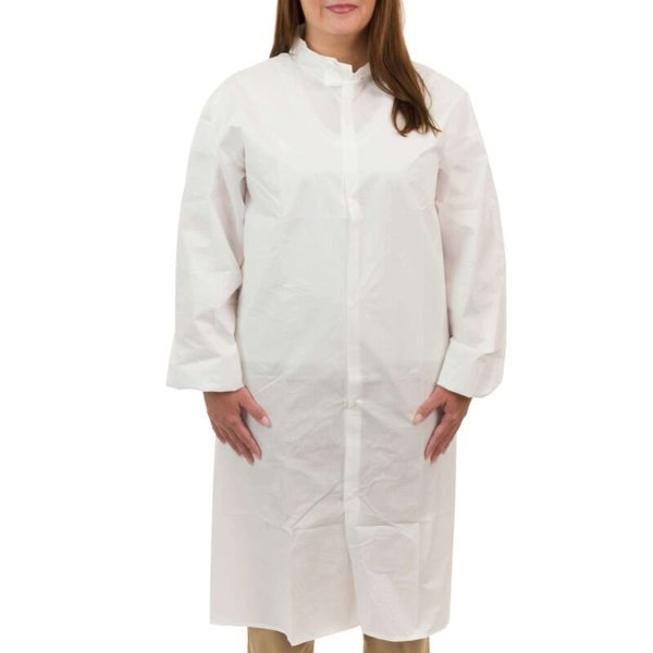 Frock, Tunnelized Wrists, Clean, 2XL, PK50