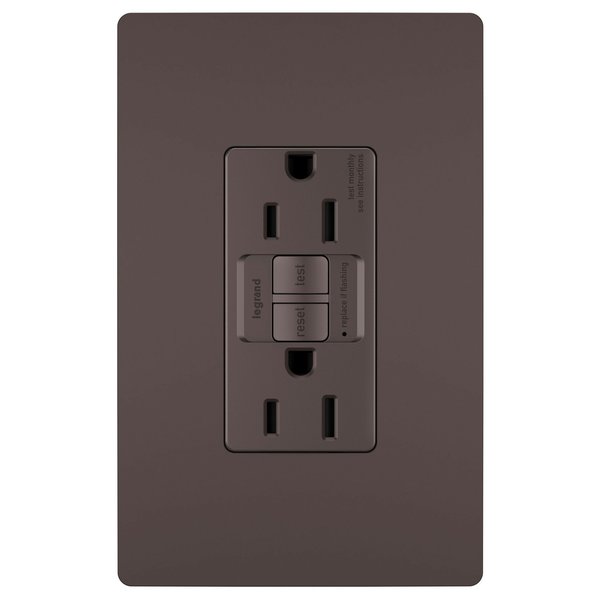 Power Inlet, 15A, 125VAC, Receptacle GFCI