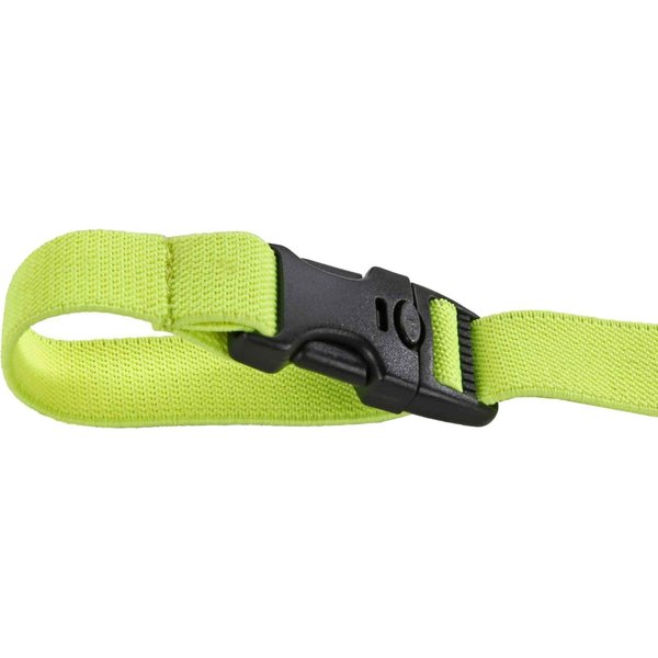 Hard Hat Lanyard w/ Buckle, Elastic, Lime