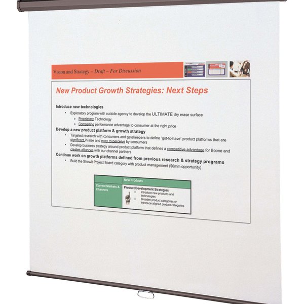 Projection Screen, 84 x 84 In Viewable