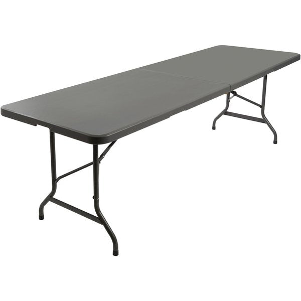 Rectangle IndestrucTableÃÂ® Classic Folding Table, Charcoal - 30