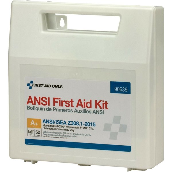 First Aid Kit, Plastic, 50 Person