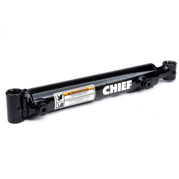 WT Welded Hydraulic Cylinder: 3.5 Bore x 24 Stroke - 2 Rod