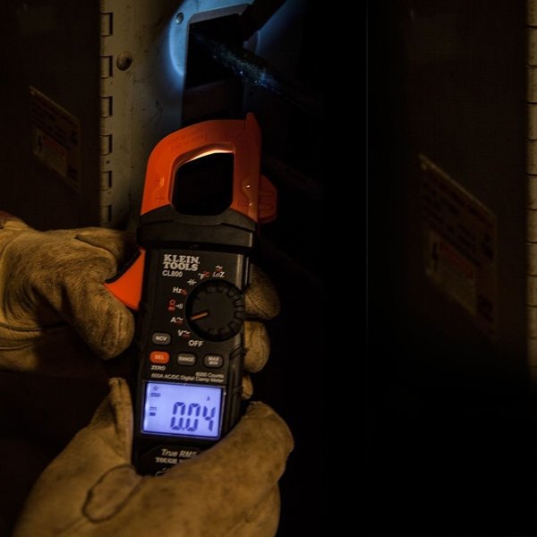 Digital Clamp Meter, AC Auto-Range TRMS, Low Impedance (LoZ), Auto Off