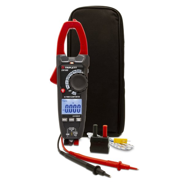 AC Clamp Meter 1000A TRMS w/Cert of Trac