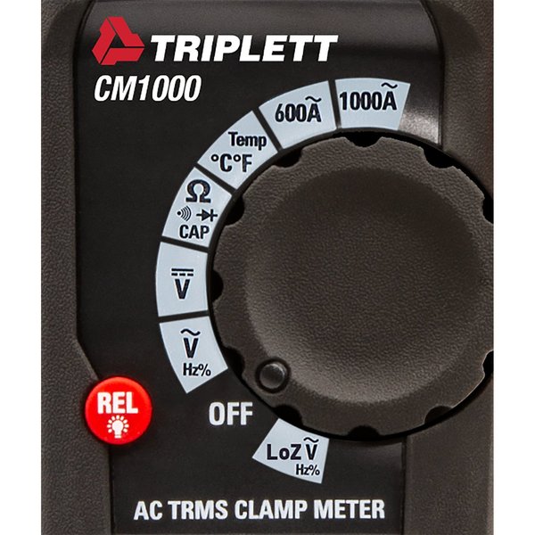 AC Clamp Meter 1000A TRMS w/Cert of Trac