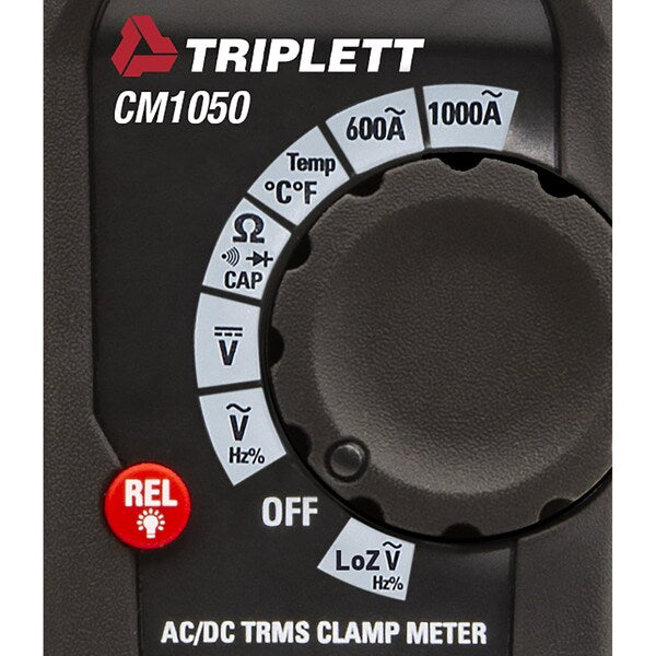 AC/DC Clamp Meter 1000A TRMS w/Cert of T