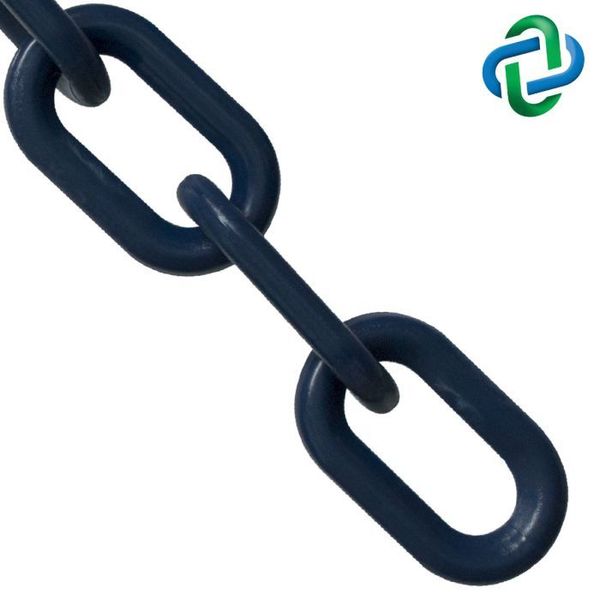 Cobalt Blue Plastic Chain .75