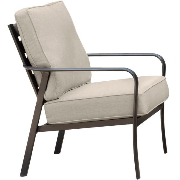 Cortino Aluminum Club Chair with Plush Sunbrella Cushions